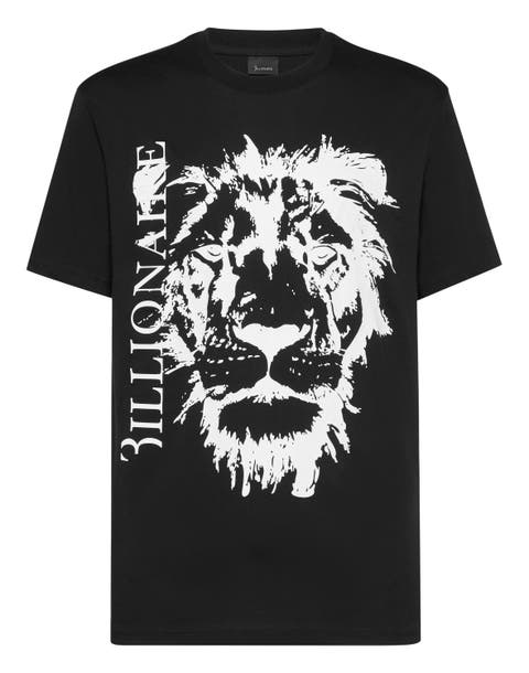 T-Shirt Round Neck Lion Men