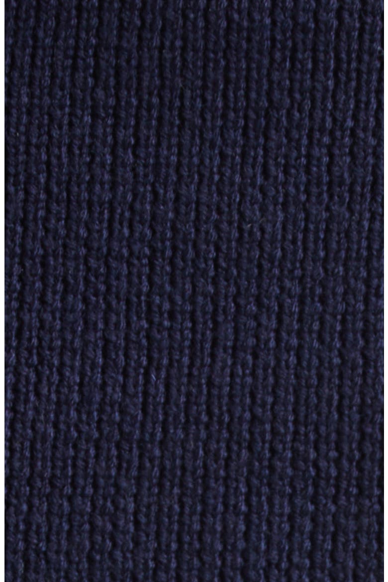 Crop Sailor Collar Merino Wool Sweater, Alternate, color, MIDNIGHT