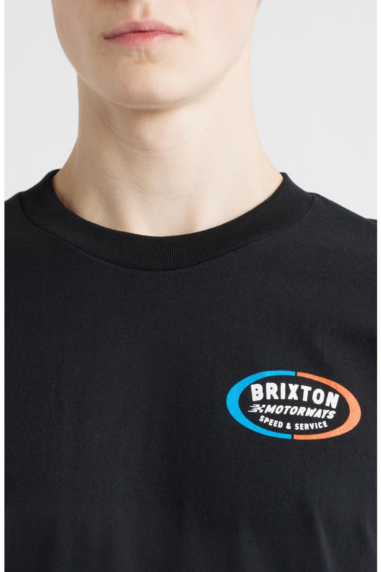 Rhett Cotton Graphic T-Shirt, Alternate, color, BLACK