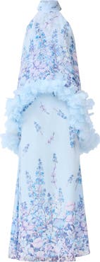 Elliatt Tulsia Floral Georgette Gown