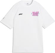 PUMA F1 Miami Go Wild Cotton Graphic T-Shirt