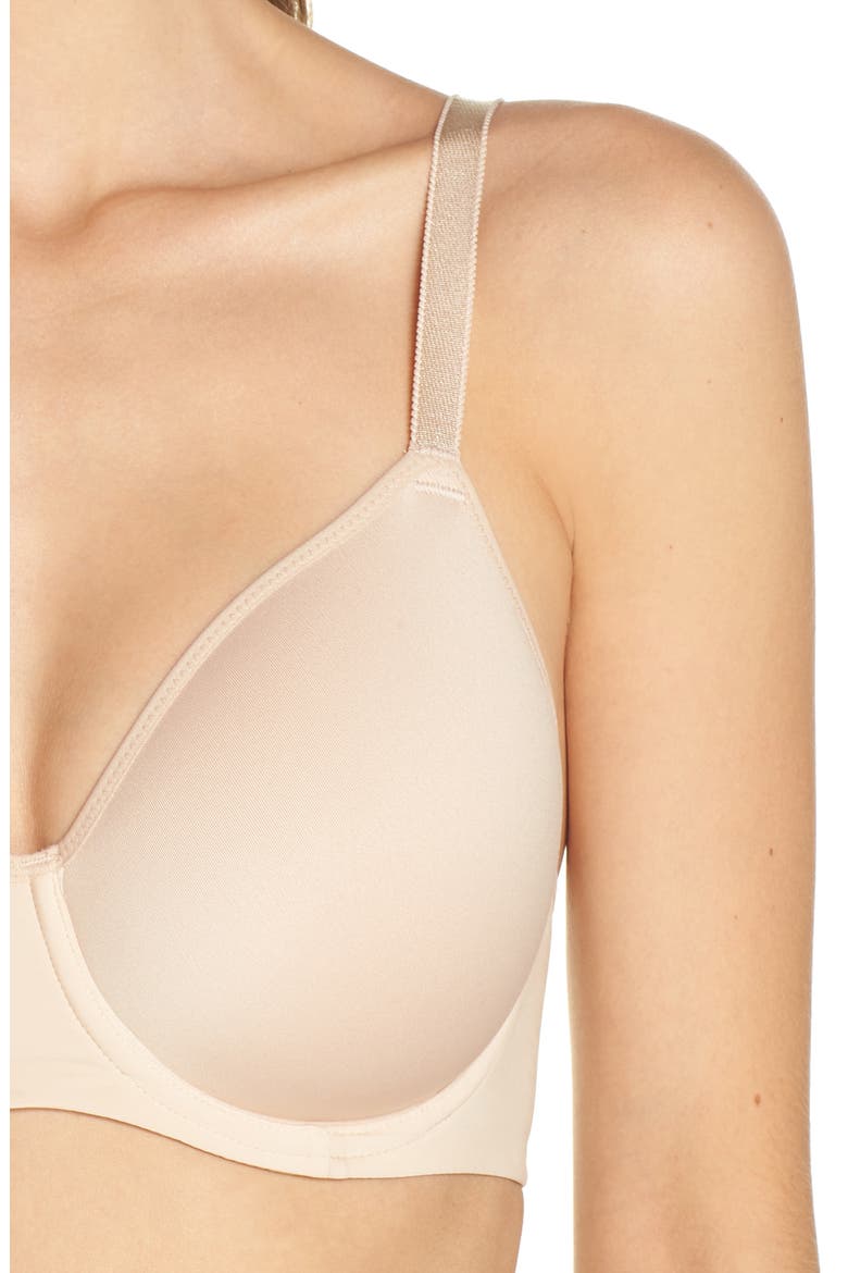Flawless Comfort Contour Underwire Bra, Alternate, color, Z/DNUSAND