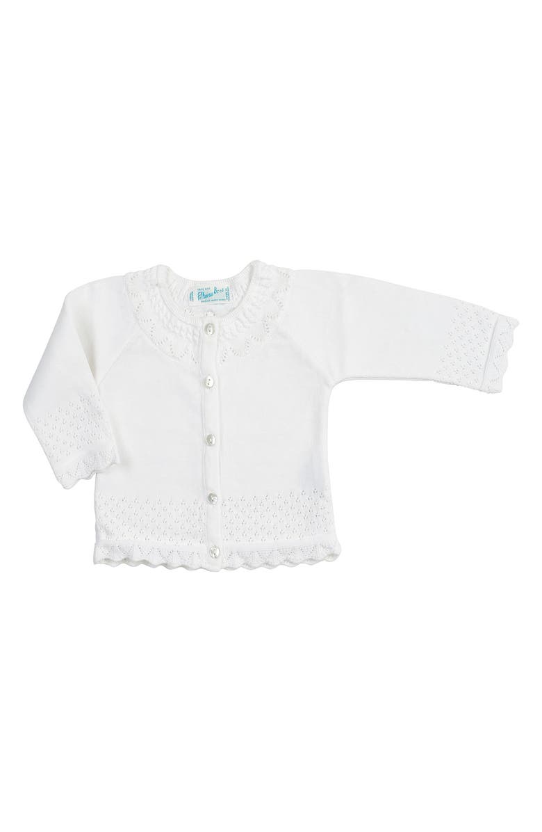 Feltman Brothers Pointelle Cardigan, Main, color,