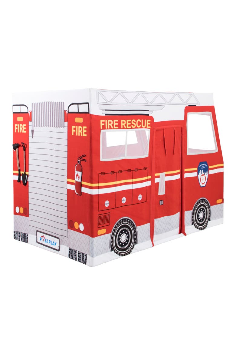 Fire Truck Play Tent, Alternate, color, MULTI