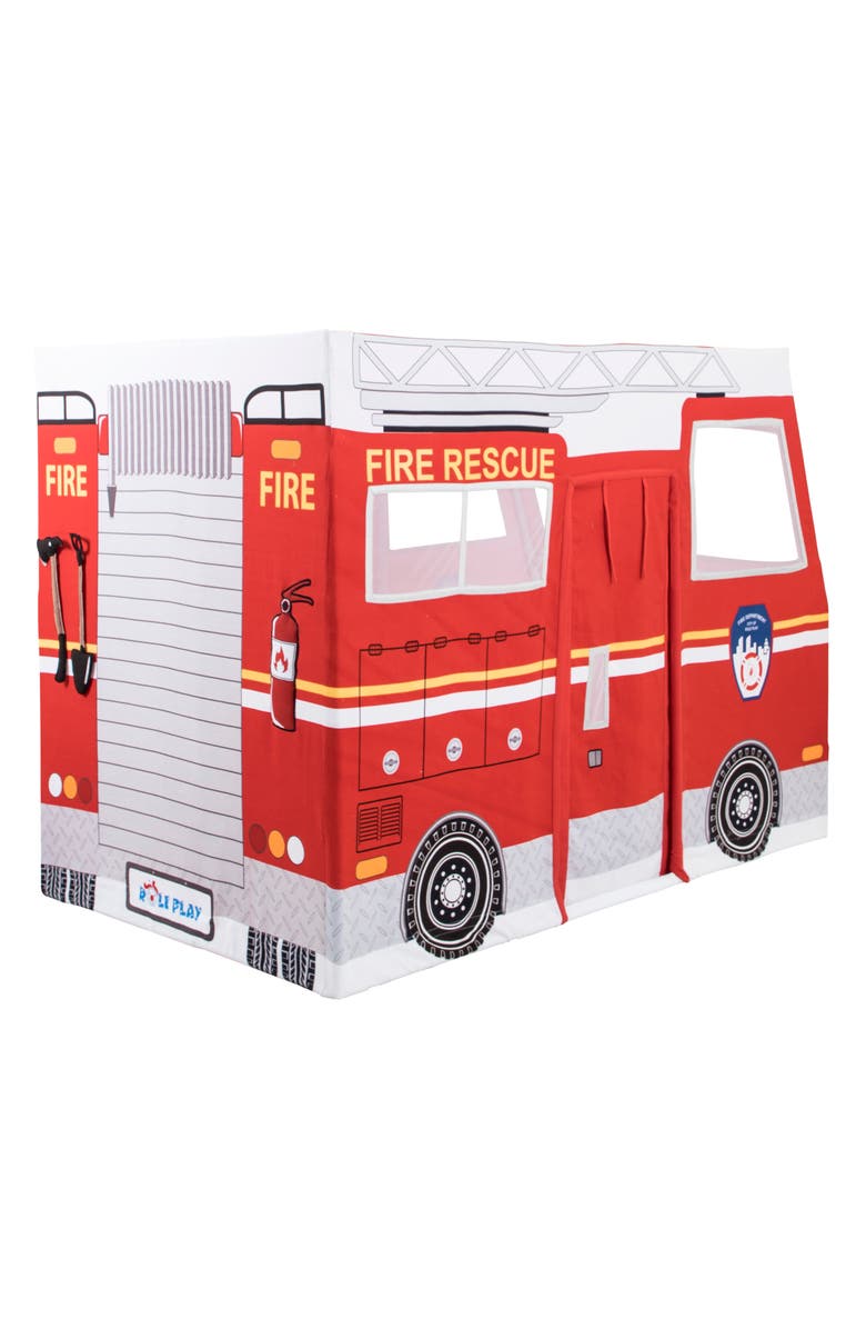 ROLE PLAY Fire Truck Play Tent, Alternate, color, Multi
