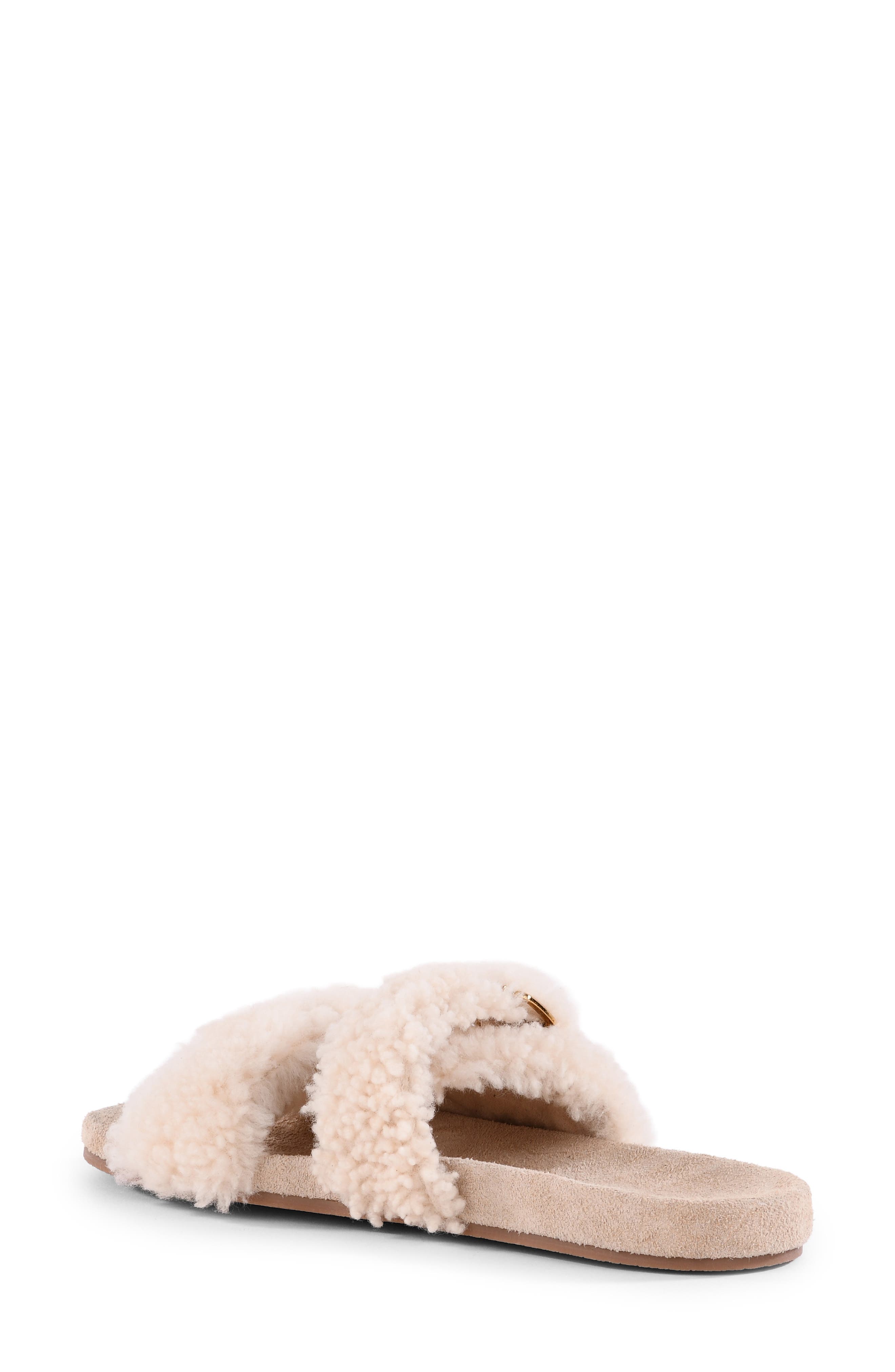 Slumber Party Slide Sandal, Alternate, color, CREAM