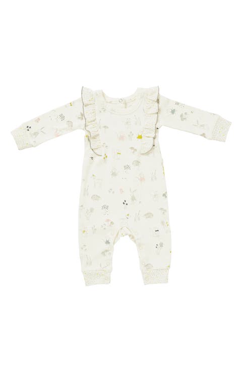 Long Sleeve Ruffle Romper (Baby)