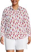 Lands' End No Iron Supima Cotton Long Sleeve Shirt