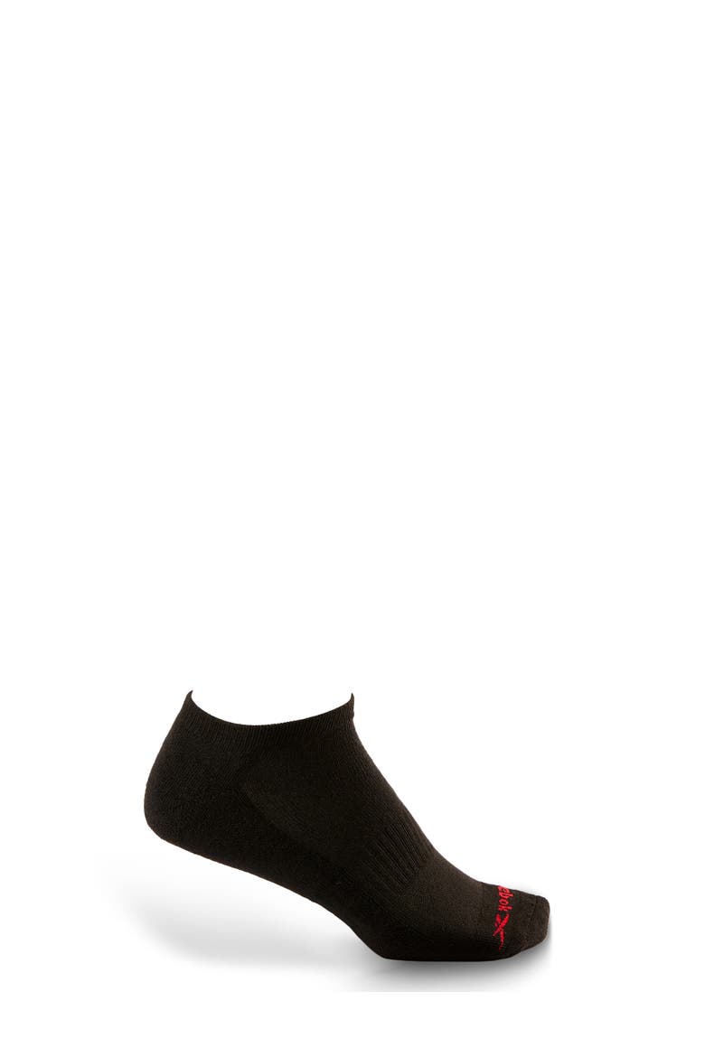 Big & Tall 6 Pk. Low-Cut Socks, Alternate, color, BLACK