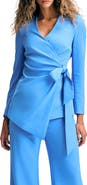 Isaac Mizrahi New York Wrap Blazer