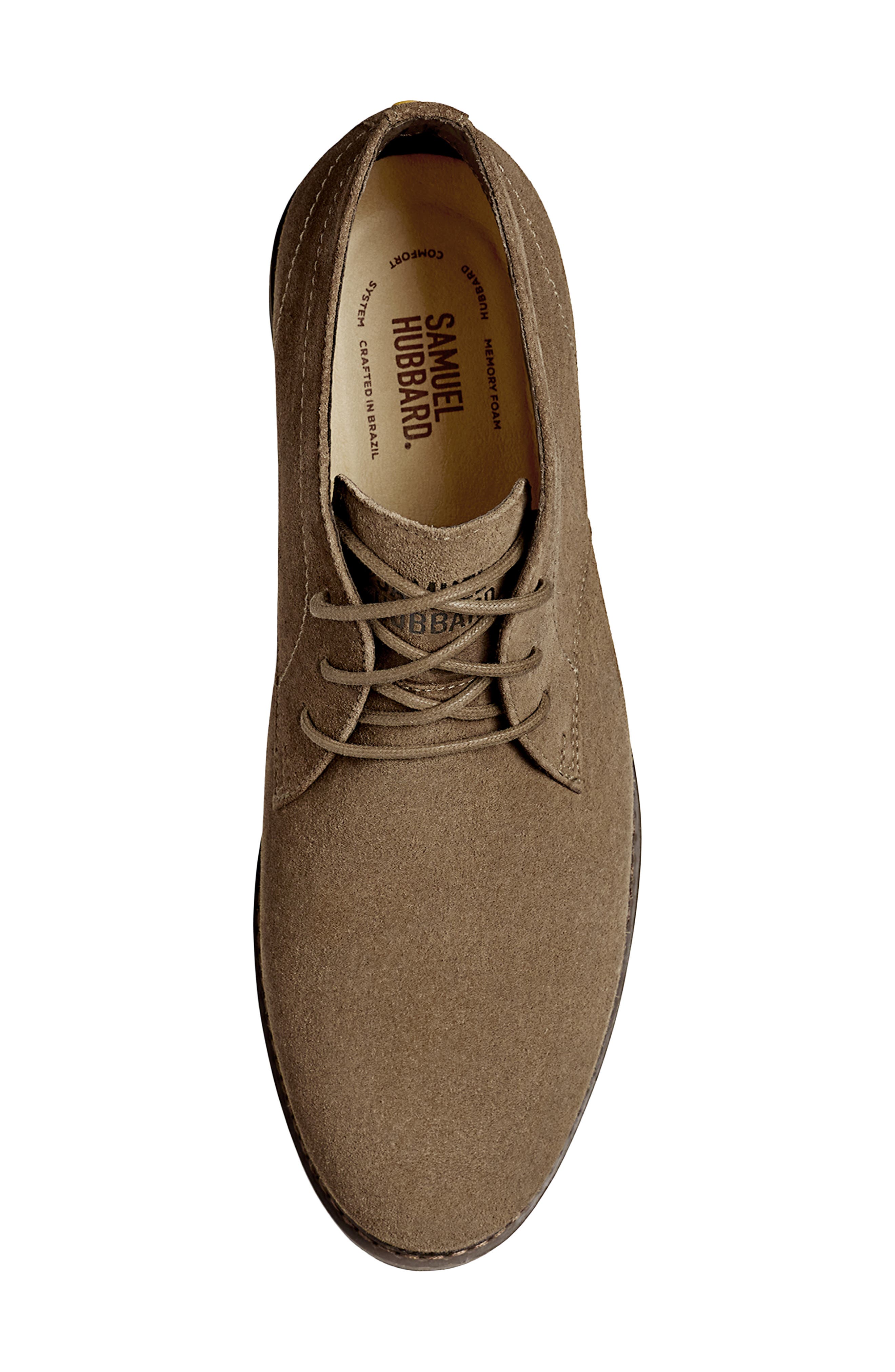 Featherlight Leather Chukka Boot, Alternate, color, TAUPE OILED SUEDE