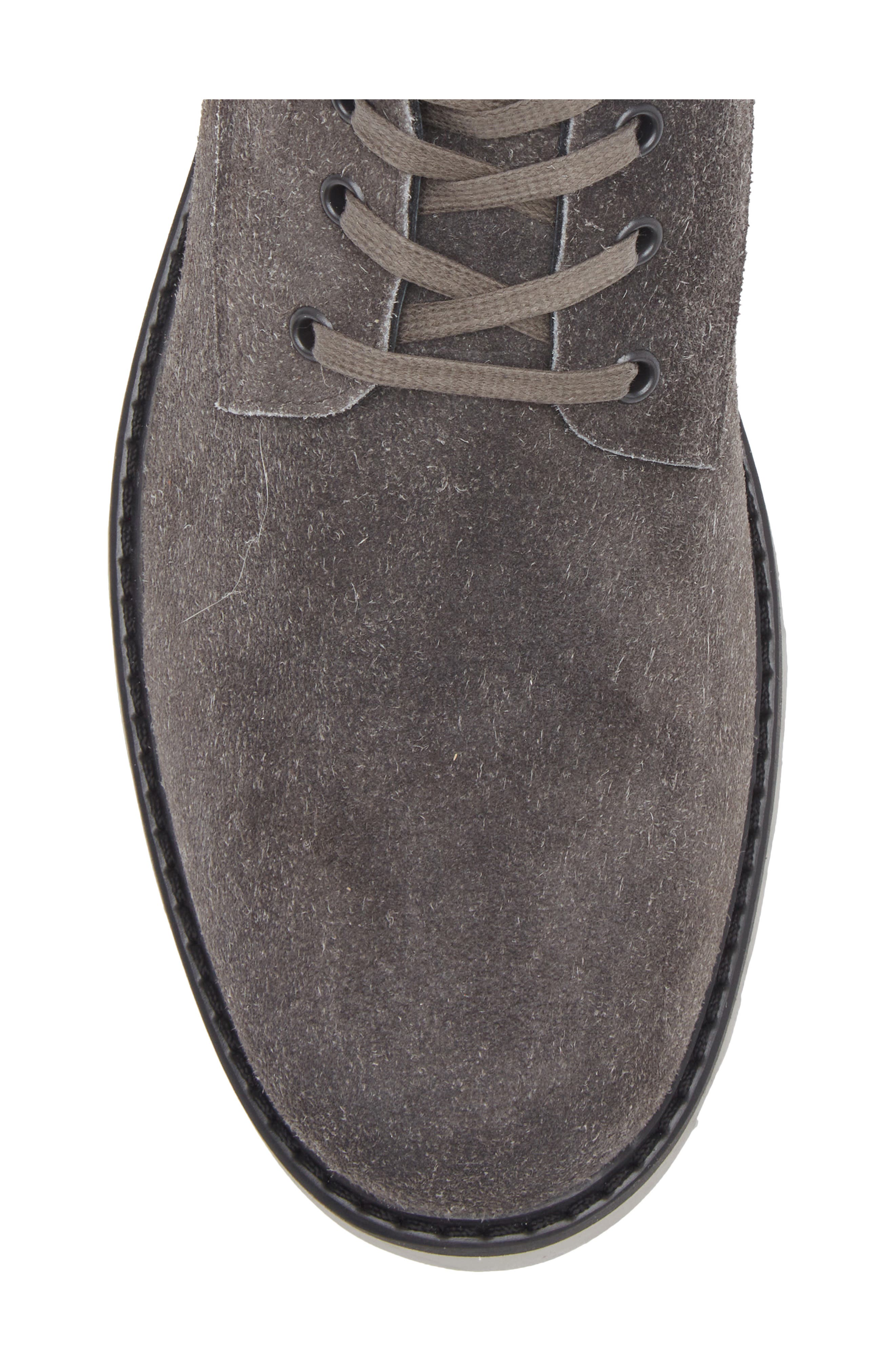 Collegium Pillar Combat Boot, Alternate, color, Charcoal