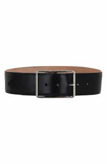 MCQ Wide Leather Belt