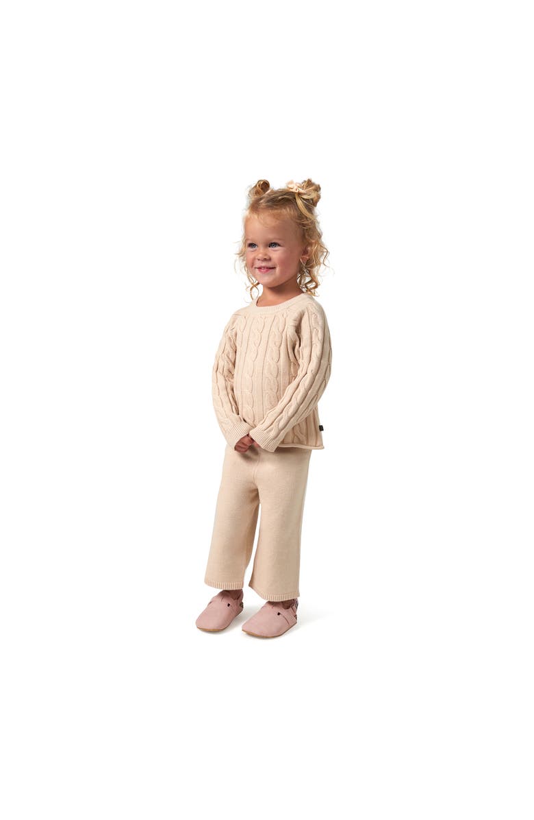 Modern Moments<sup>™</sup> by Gerber Sweater and Pant Set, Alternate, color, Oatmeal