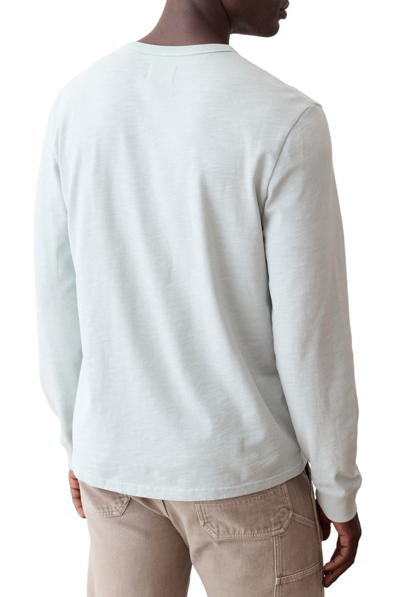 Luxe Slub Long Sleeve Pocket T-Shirt, Alternate, color, BALLAD BLUE