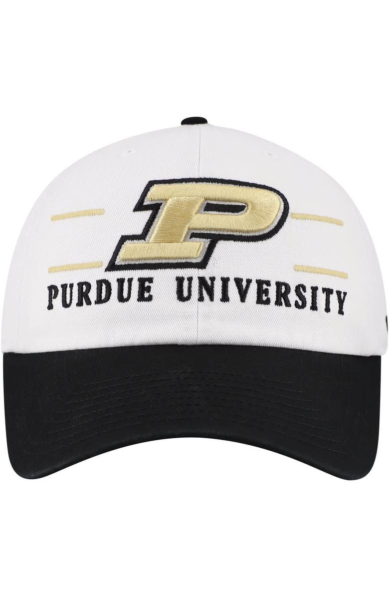 '47 Men's '47 White Purdue Boilermakers Gridiron Clean Up Adjustable Hat, Alternate, color, White