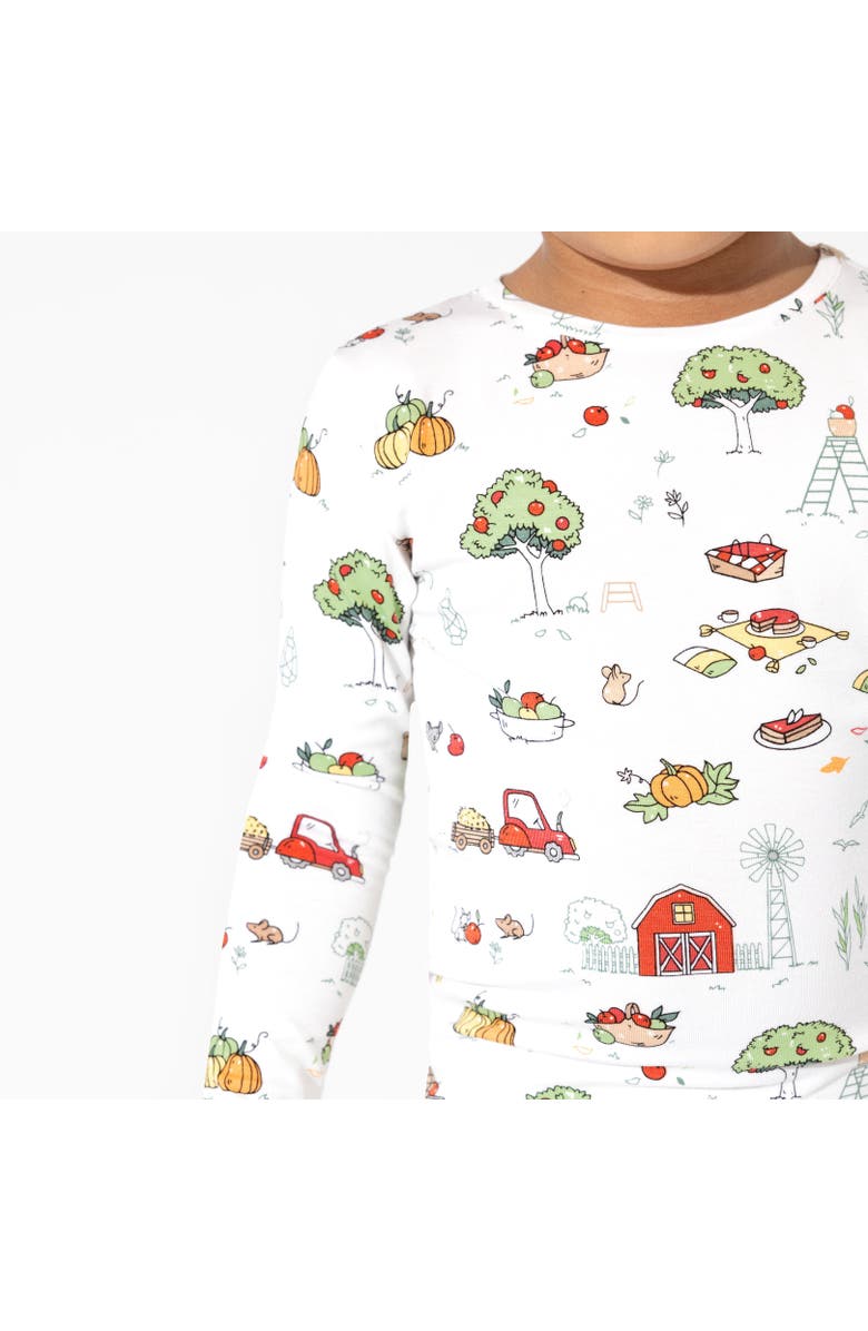 Bellabu Bear Kids' Fall Vibes Set of 2 Piece Pajamas, Alternate, color, 