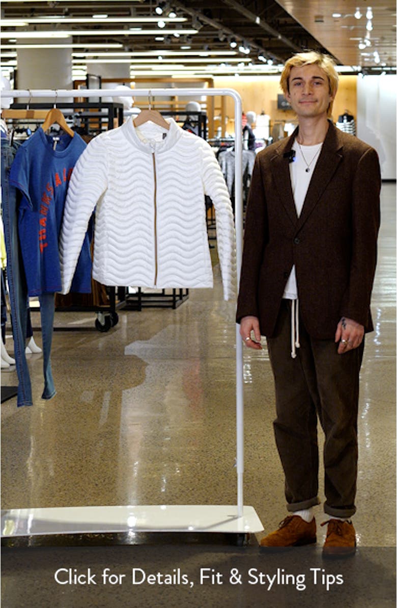 Pearl Water Repellent Quilted Jacket, sales video thumbnail