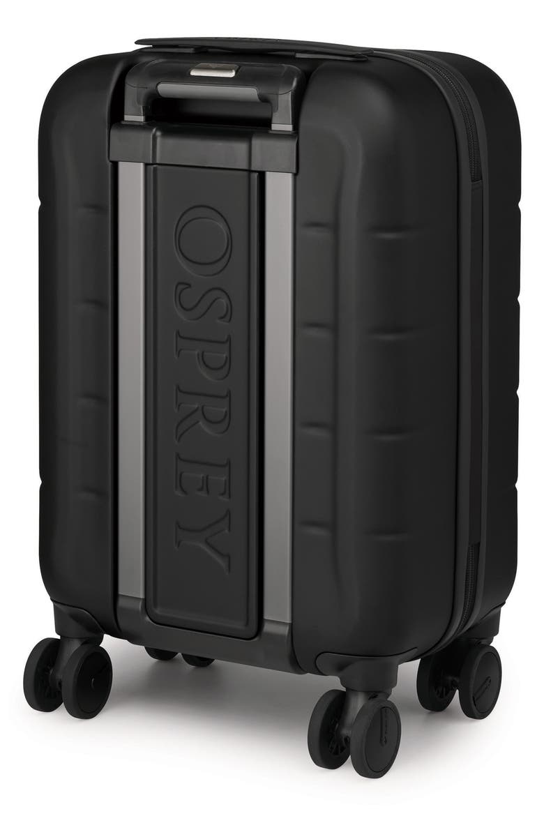 Ozone Hardside 4-Wheel Carry-On Suitcase, Alternate, color, BLACK