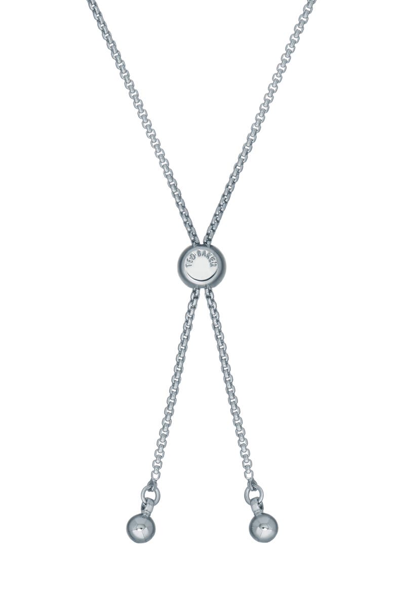 Sarsa Crystal Slider Bracelet, Alternate, color, SILVER TONE CLEAR CRYSTAL