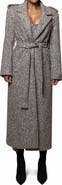 JLUXLABEL Savannah Belted Tweed Coat
