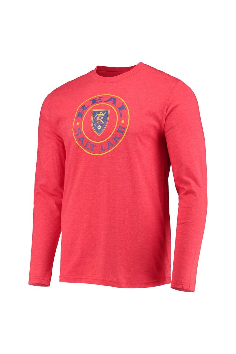 Men's Concepts Sport Red/Navy Real Salt Lake Meter Long Sleeve T-Shirt & Pants Sleep Set, Alternate, color, Red