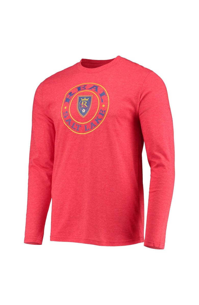 CONCEPTS SPORT Men's Concepts Sport Red/Navy Real Salt Lake Meter Long Sleeve T-Shirt & Pants Sleep Set, Alternate, color,