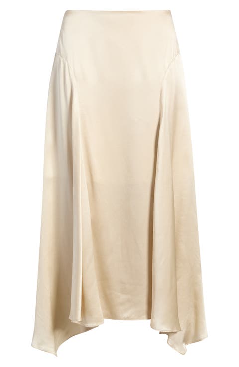Mccall Silk Charmeuse Skirt