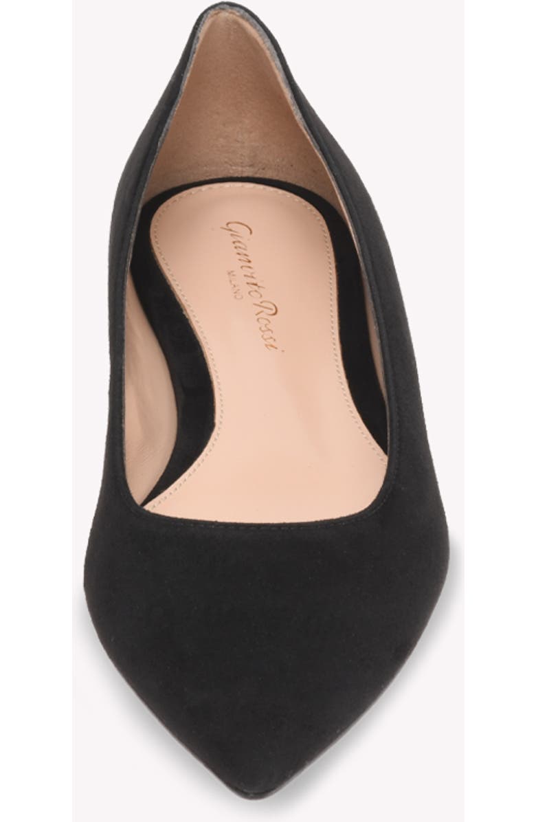 Gianvito Rossi Gianvito Flats, Alternate, color, Black