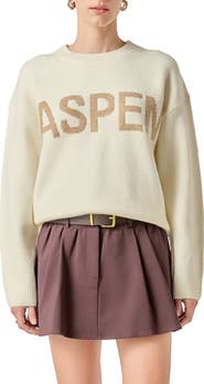 English Factory Lettering Sweater