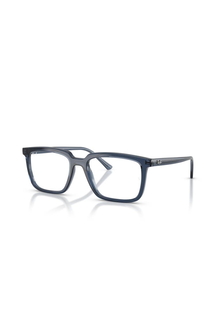 52mm Rectangle optical glasses, Main, color, Blue