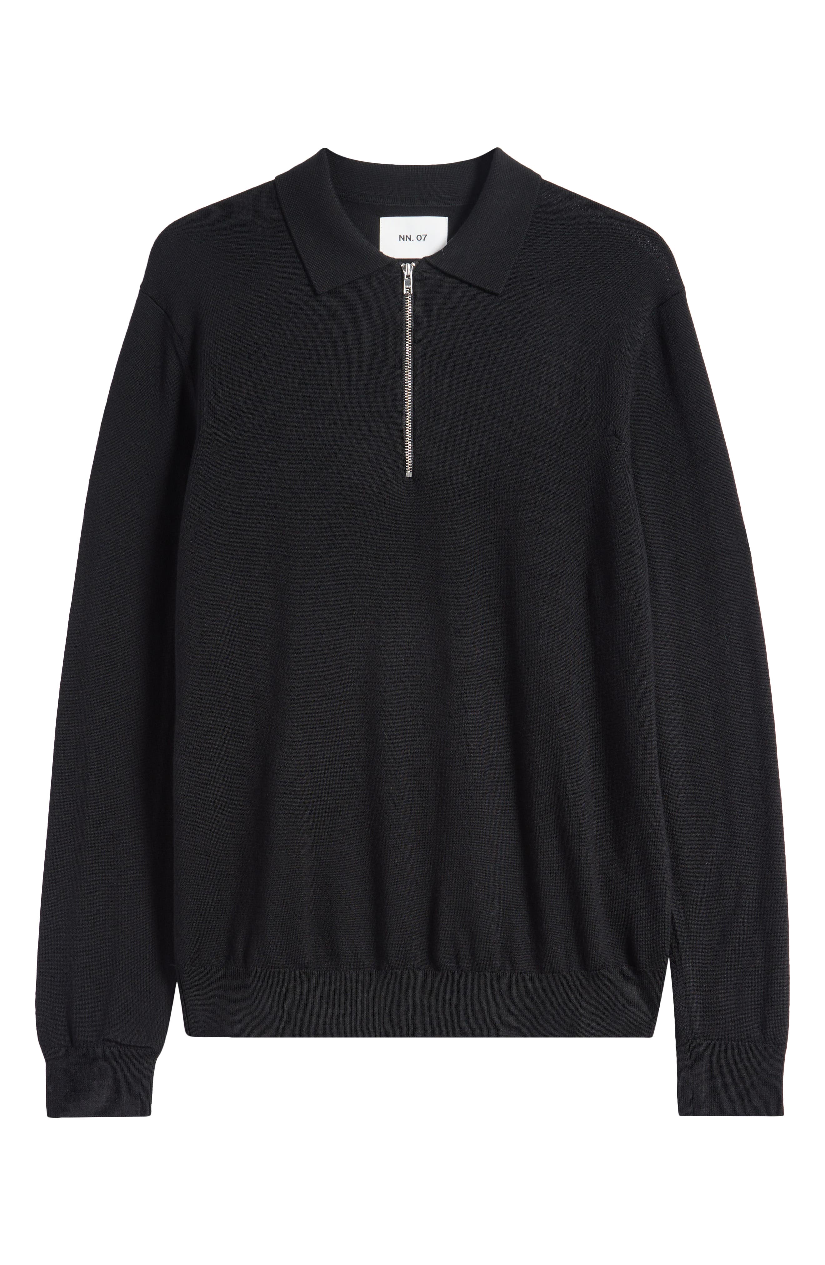 トップス 00s John W.Nordstrom wool knit polo BLK NN07 Quarter Zip Wool Polo Sweater (Men) | Nordstrom