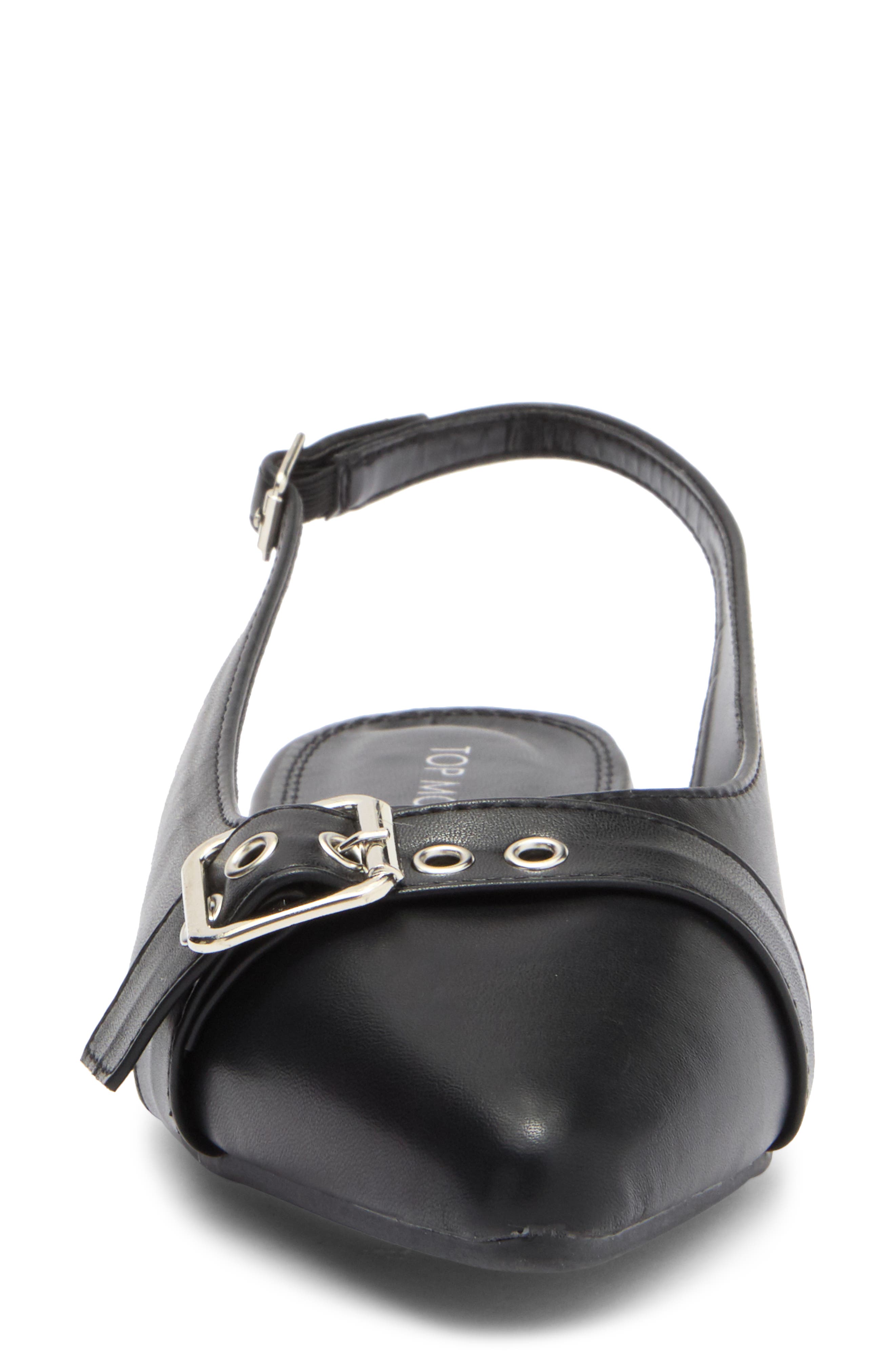 TOP GUY SHOES Garner Slingback Pointed Toe Flat (Women) | Nordstromrack