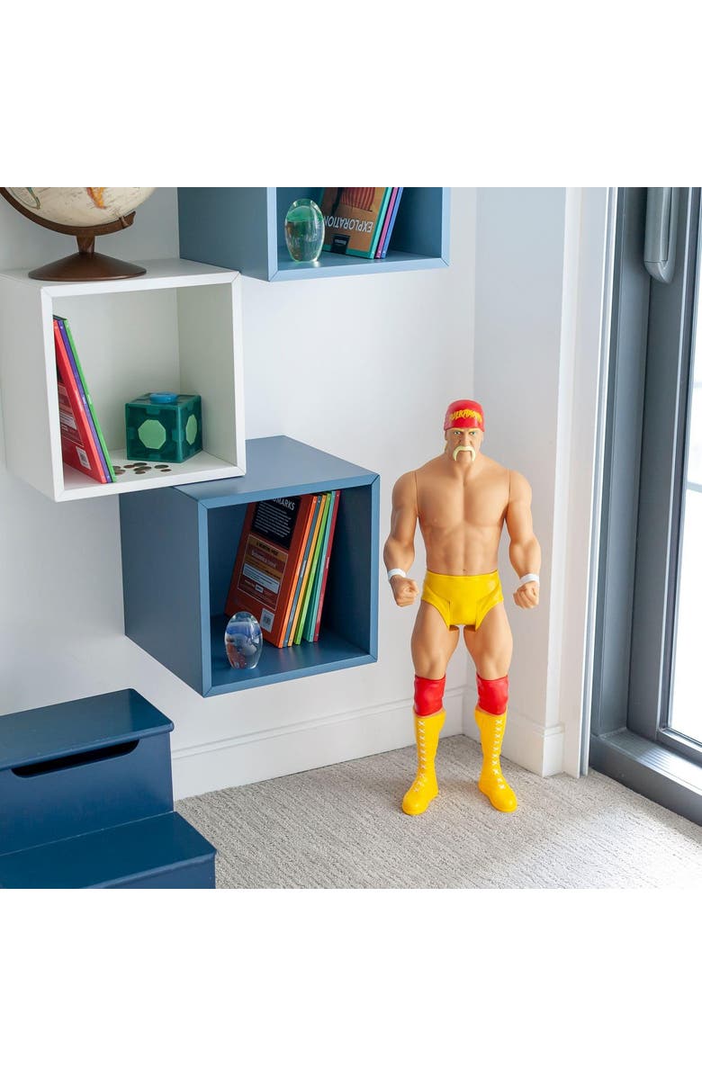 Toynk WWE Hulk Hogan Action Figure | Giant Sized Wrestler Great for Kids | 31" Tall, Alternate, color, Multi-Color