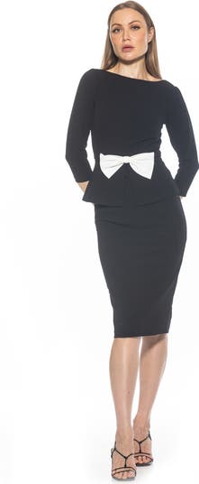Alexia Admor ジョイス シース ミディドレス Alexia Admor Joyce Sheath Midi Dress | Nordstromrack