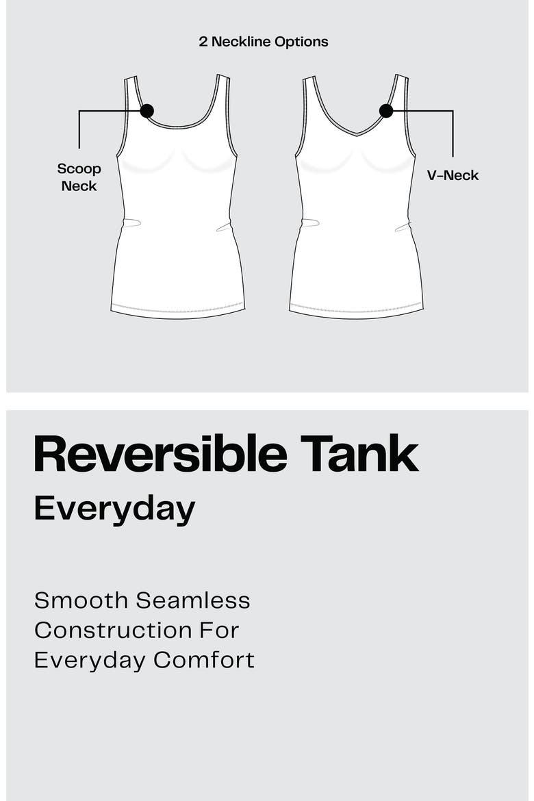 Seamless Reversible Tank, Alternate, color, BLACK
