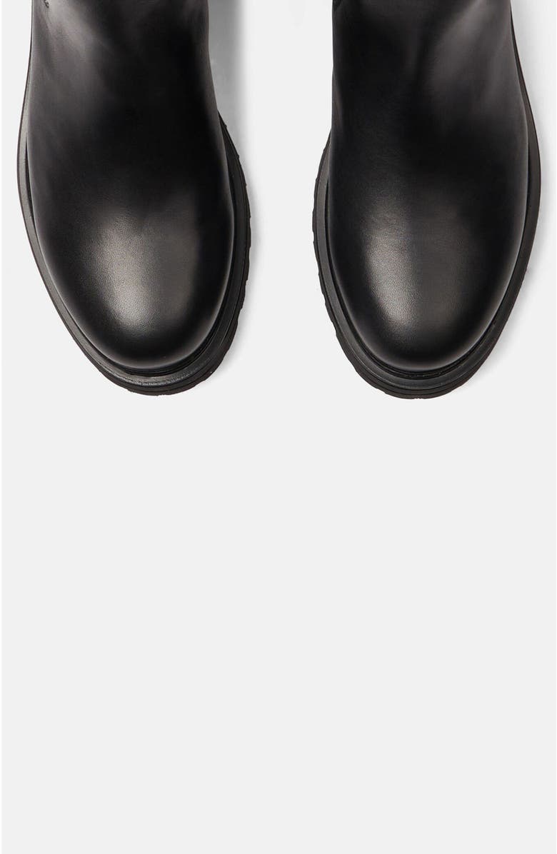 SCAROSSO Naomi Chelsea Boots, Alternate, color, Black - Calf