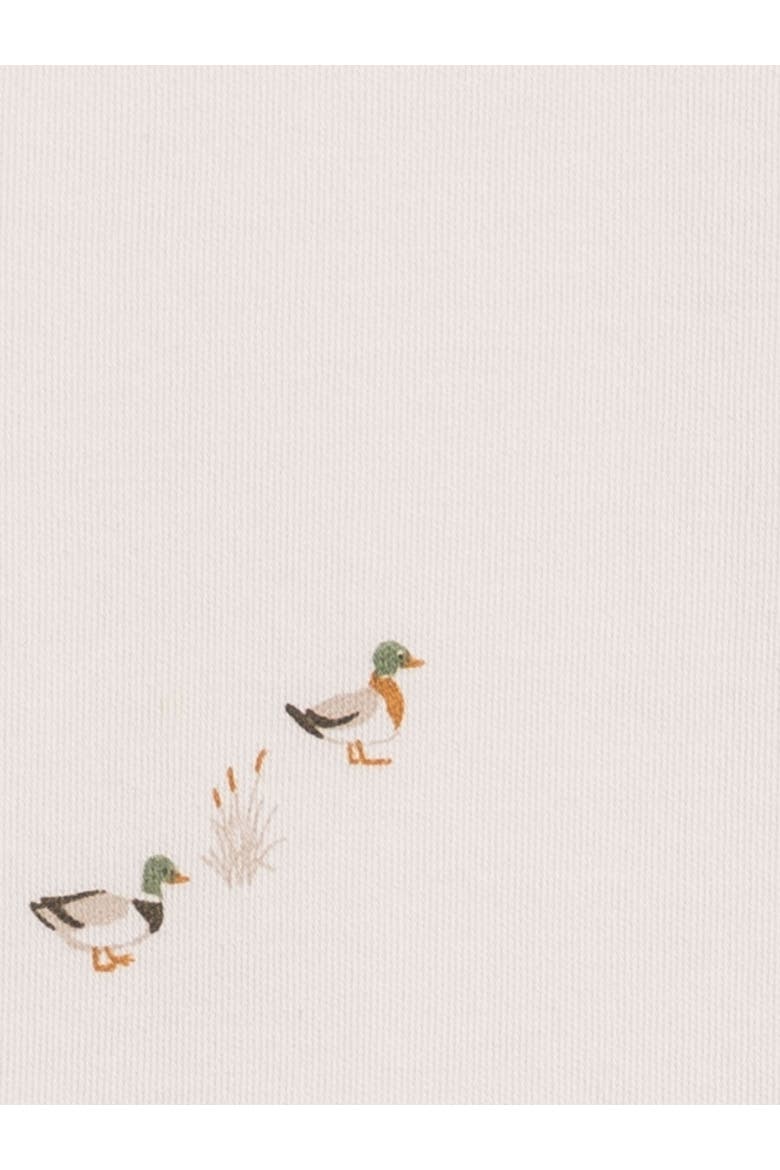 Organic Lucas Raglan Henley Bodysuit, Alternate, color, Mallard