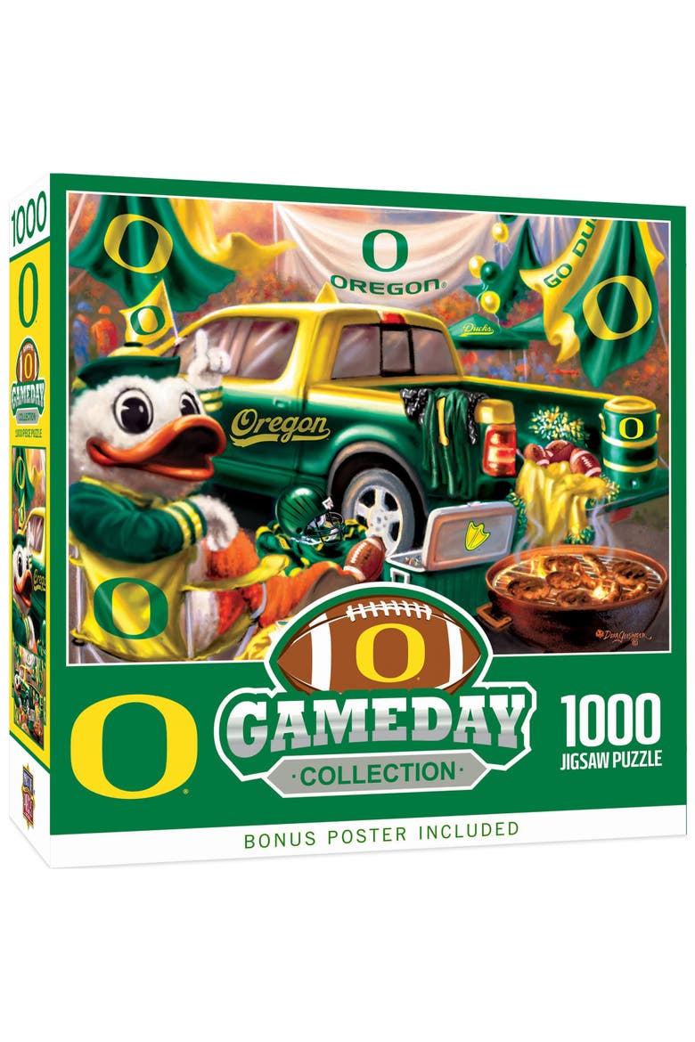 Oregon Ducks Gameday 1000 Piece Puzzle, Main, color, Multicolor