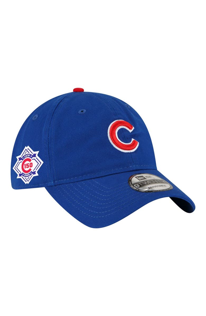 New Era Men's New Era  Royal Chicago Cubs 150th Anniversary Casual Classic Adjustable Hat, Main, color, Royal