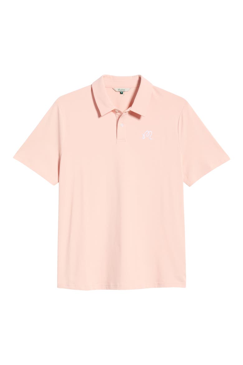Fairway Piqué Golf Polo, Main, color, ROSY TOUCH