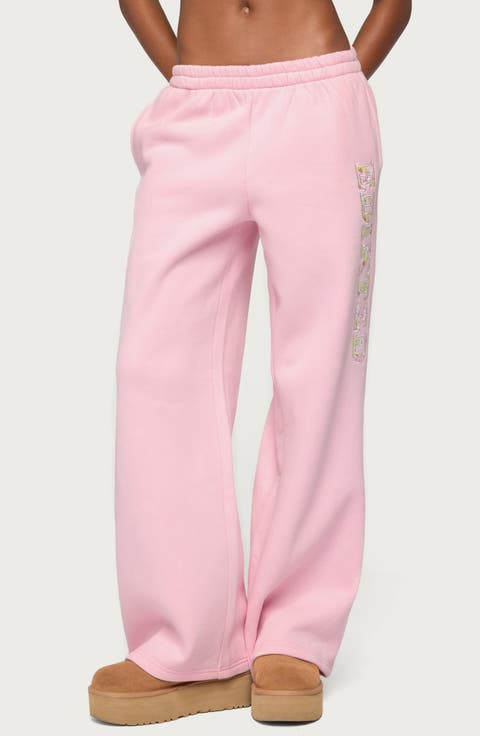 Mili Logo Wide Leg Sweatpants