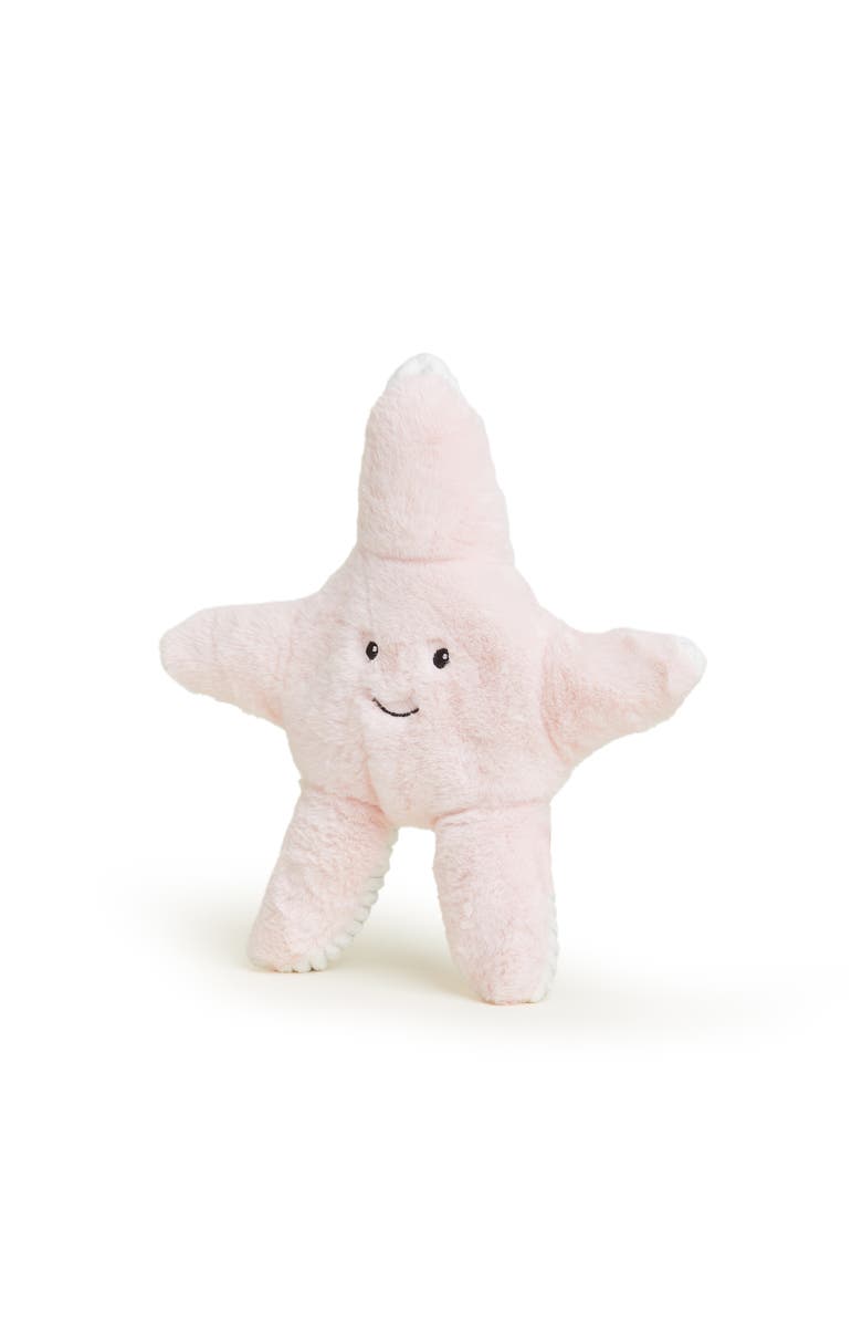 Warmies Starfish Plush Toy, Main, color, Light Pink