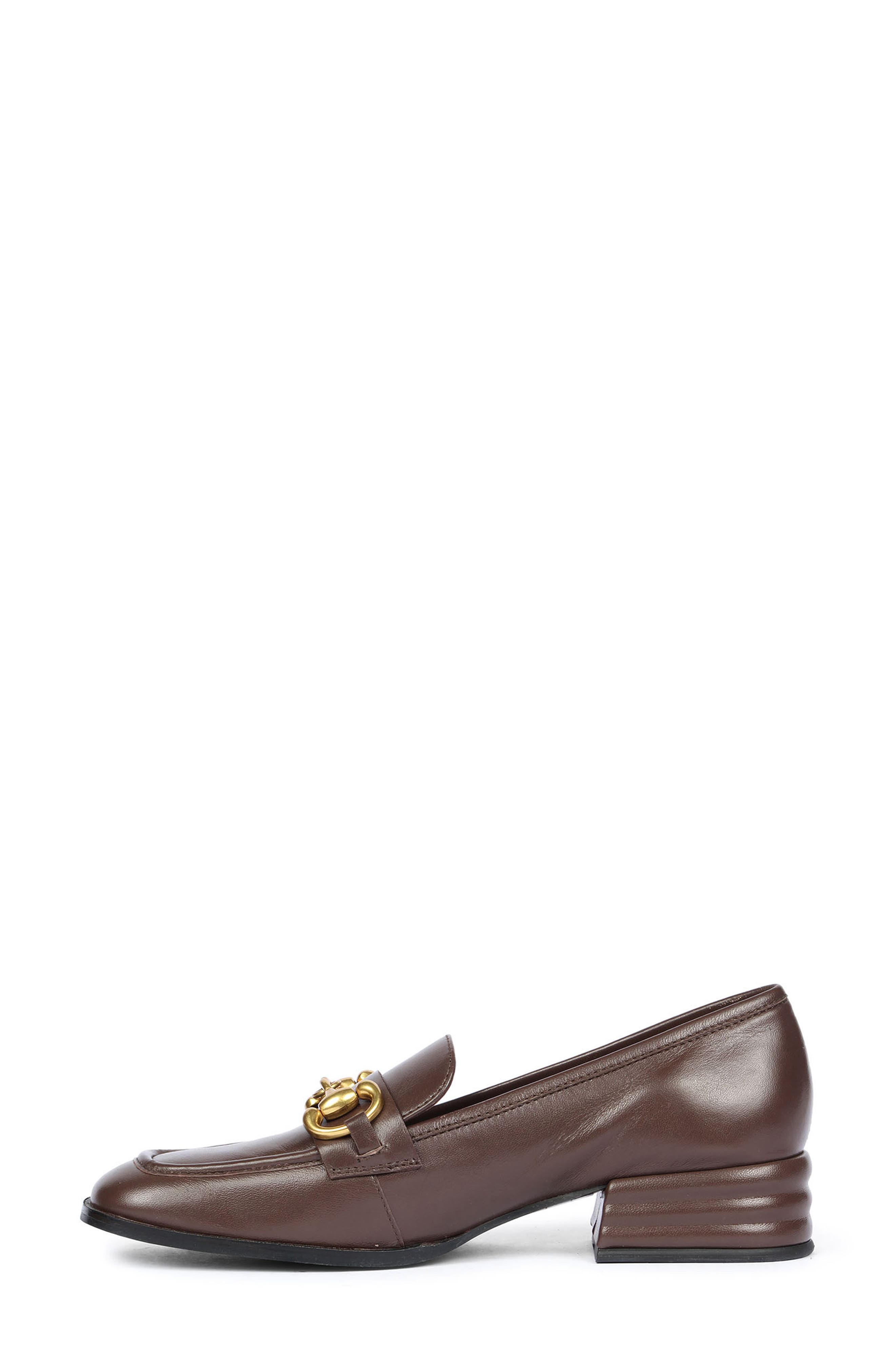 SAINT G Abelia Bit Loafer Pump, Alternate, color, Coffee