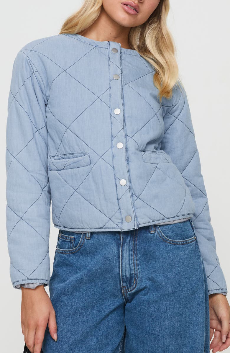 Princess Polly Premonitions Quilted Jacket, Main, color,