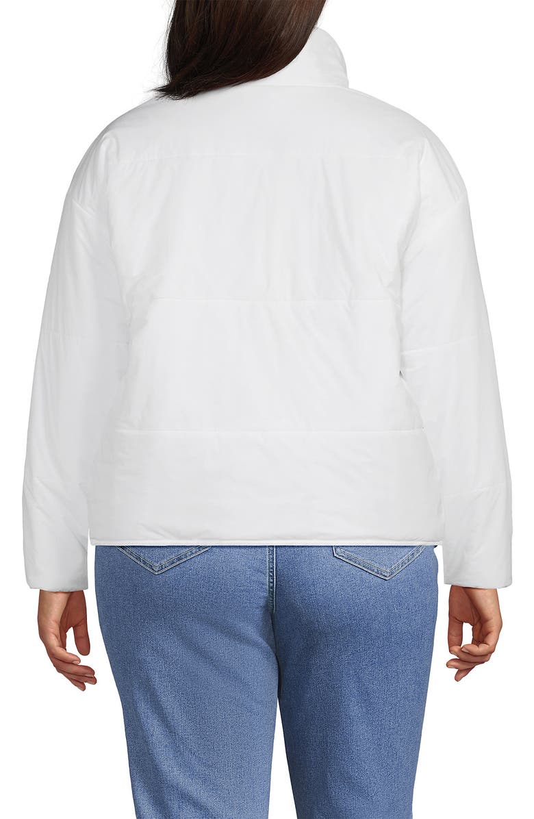 Lands' End Plus Size WanderFree Insulated Jacket, Alternate, color, White