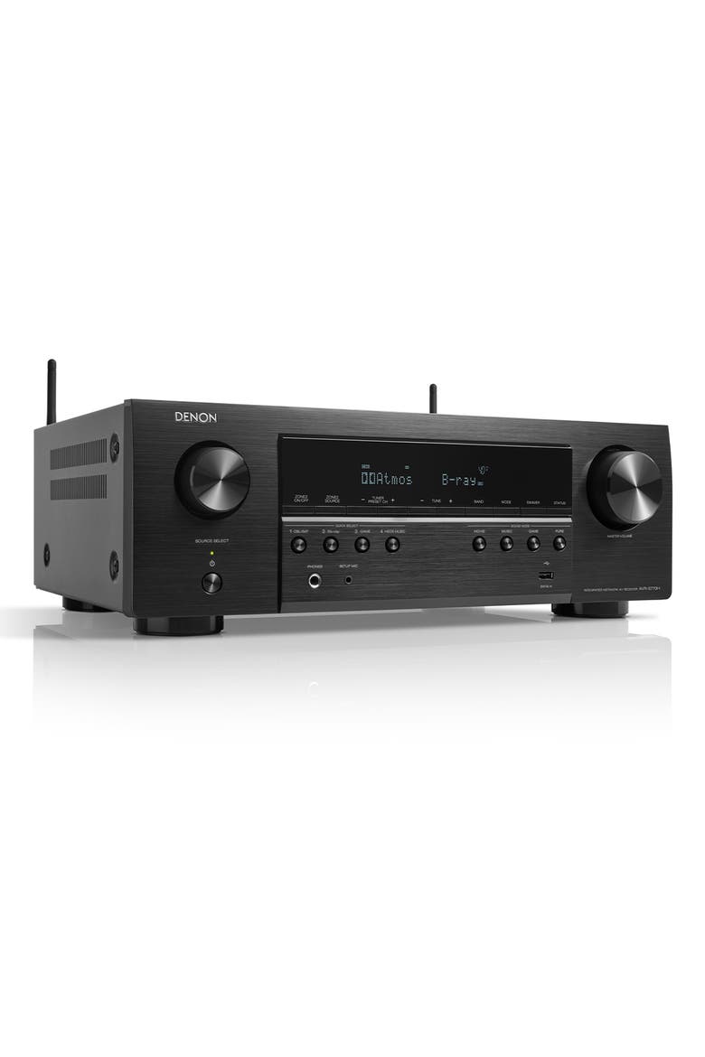 AVR-S770H 7.2 Channel 8K Home Theater Receiver with Dolby Atmos & HEOS Built-In, Alternate, color, Black