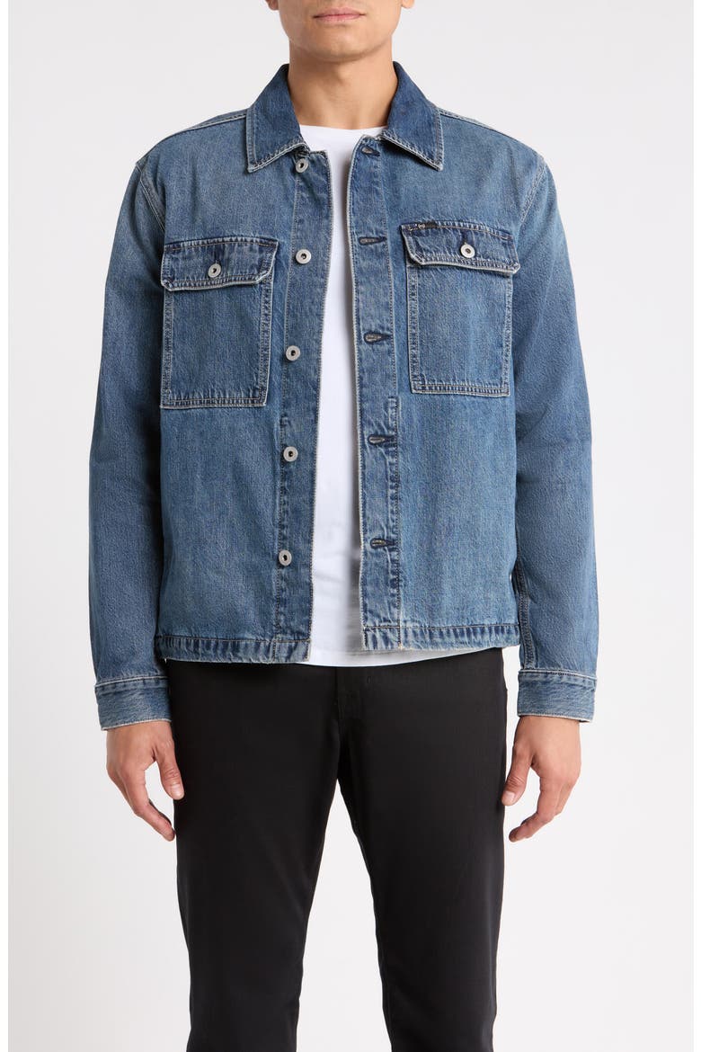 Owen Denim Jacket, Main, color, 14 YEARS JASPER