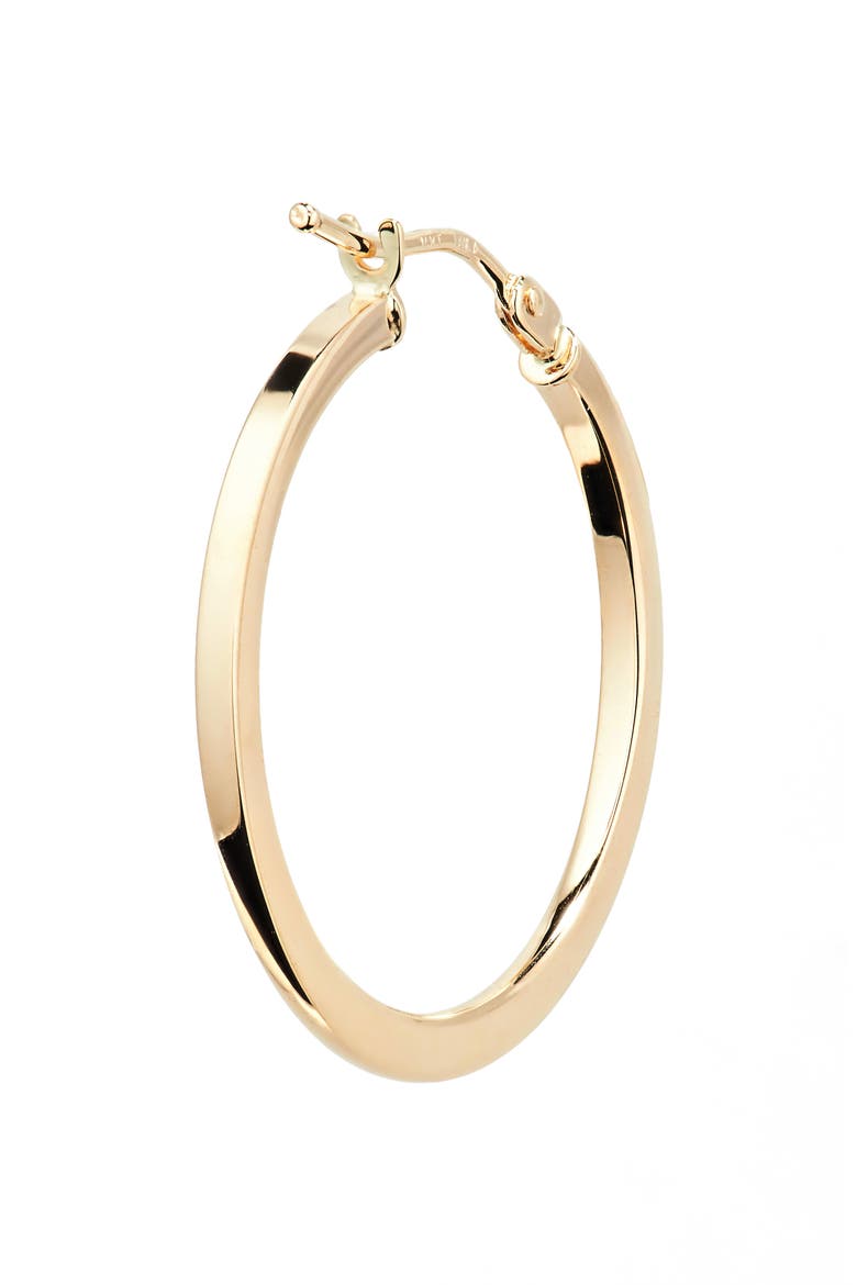 14K Gold Hoop Earrings (Nordstrom Exclusive), Alternate, color, 14K YELLOW GOLD