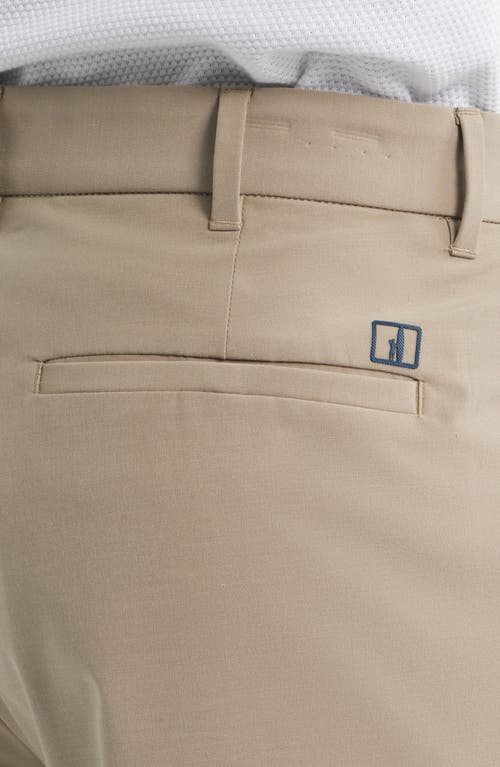 Johnnie-o Mulligan Performance Chino Shorts In Nude
